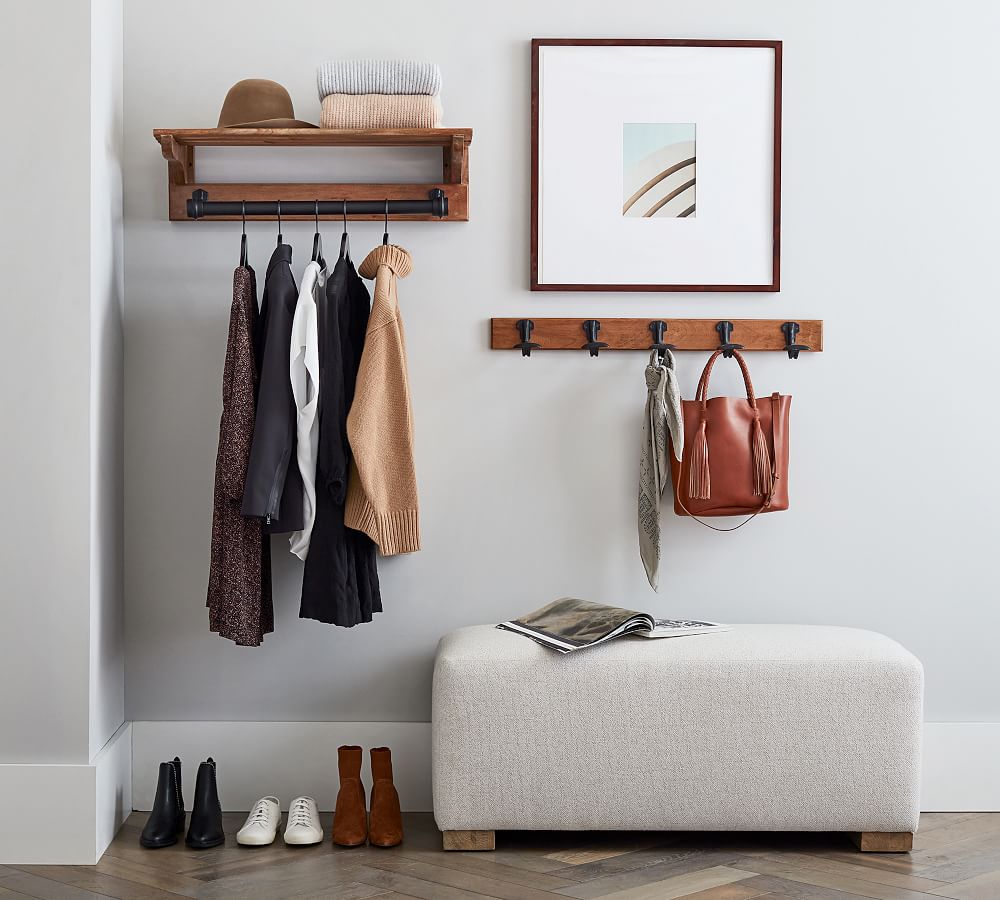 Declan Closet 30" Rail Shelf Pottery Barn