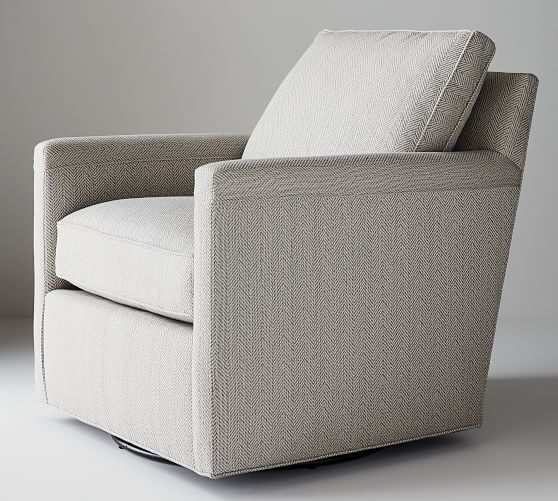 pottery barn tyler swivel chair