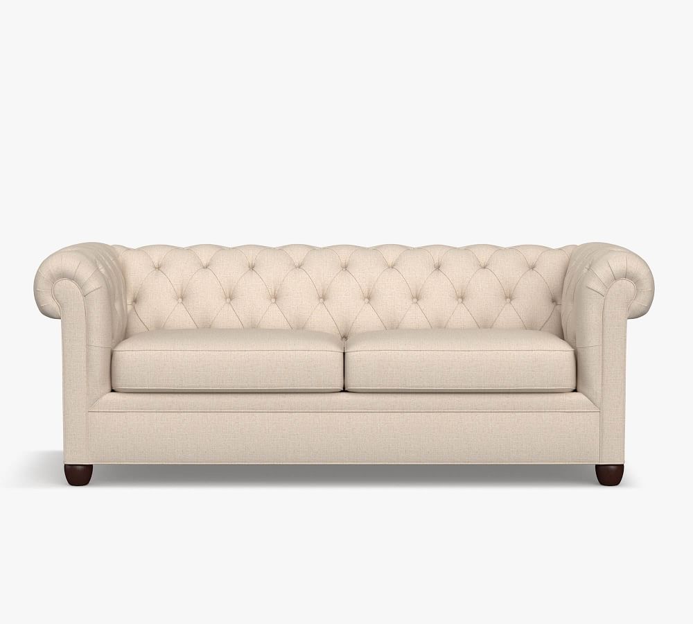 Chesterfield Fabric Sofa Pottery Barn