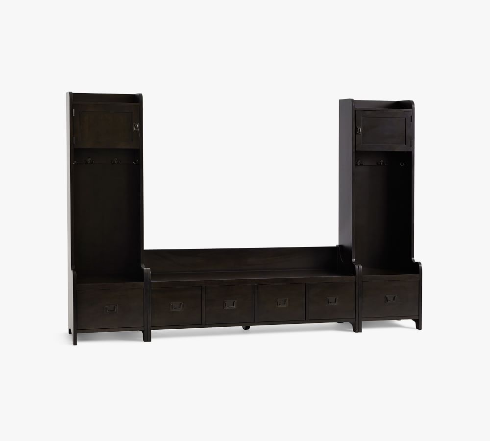 Wade 3Piece Hall Tree & Entryway Bench Set Pottery Barn