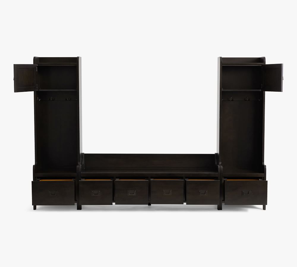 Wade 3Piece Hall Tree & Entryway Bench Set Pottery Barn