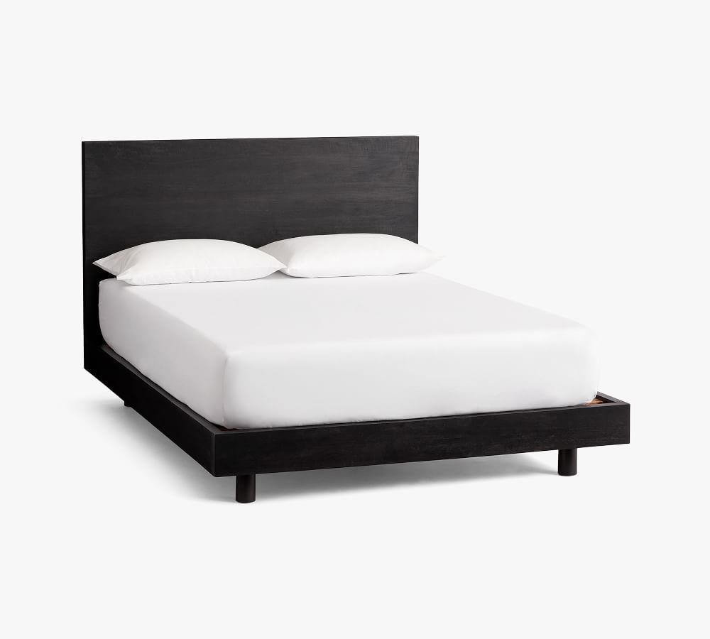 Cayman Platform Bed & Headboard Pottery Barn