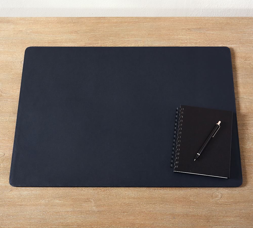 Classic Leather Desk Blotter Pottery Barn