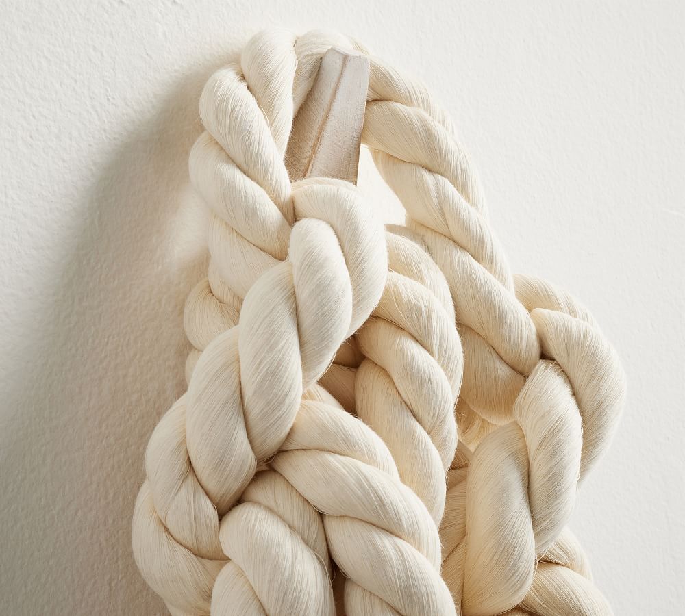 Knotted Rope Wall Art Pottery Barn
