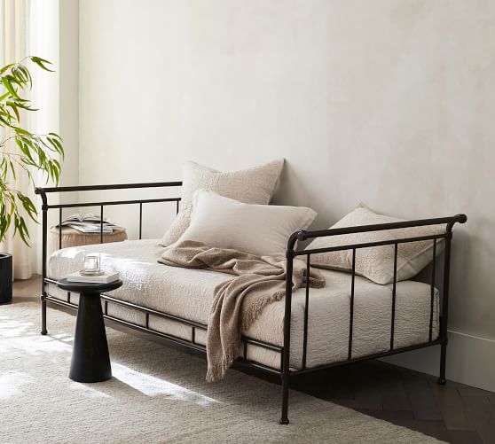 Loleta Iron Daybed Pottery Barn, Pottery Barn Twin Daybed