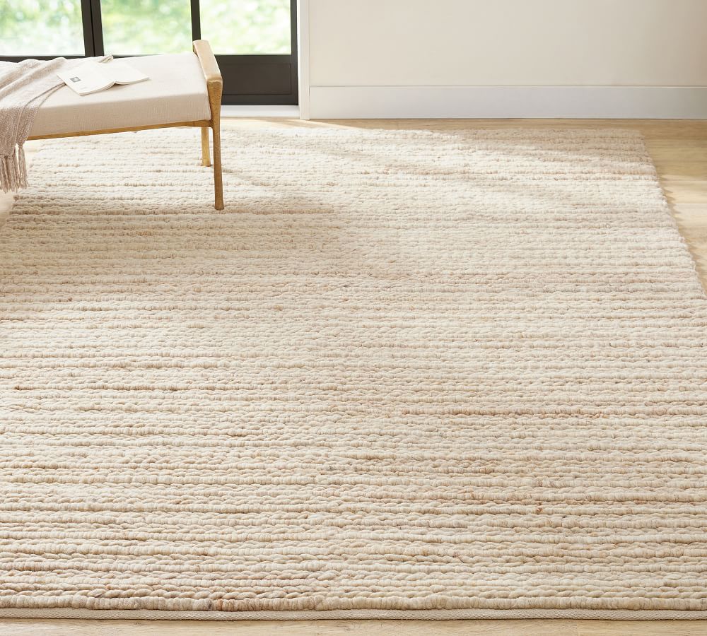 Chunky Braided Sweater Wool/Jute Rug | Pottery Barn
