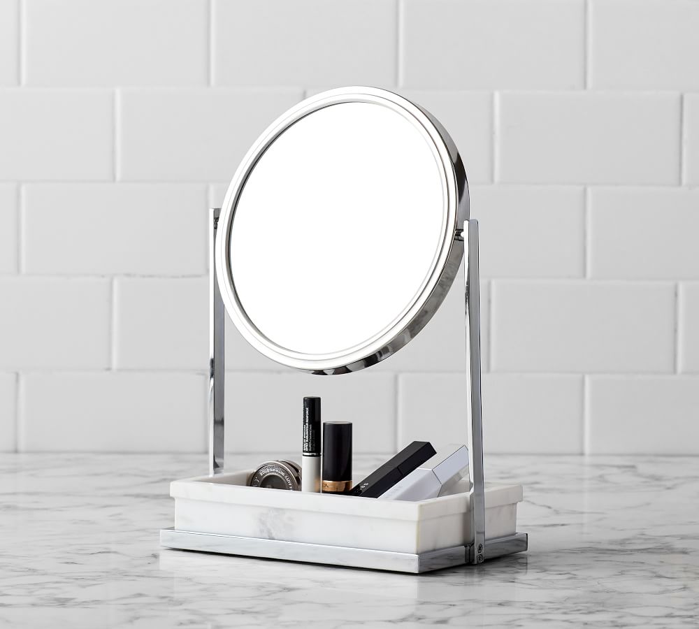 Monique Lhuillier Marble Bathroom Accessories Pottery Barn