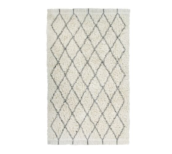 Ivory Wool Rug Pottery Barn