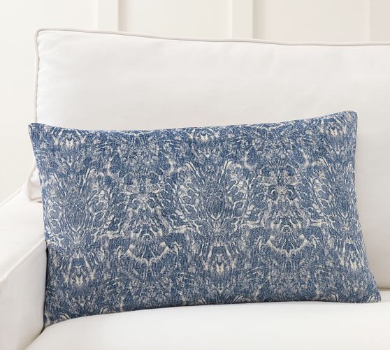 Blue Pillow Cover Blue Pillow Case Pottery Barn