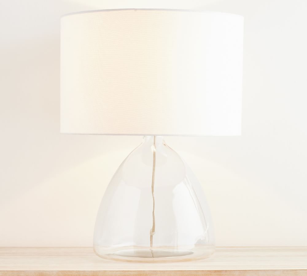 Ansel Glass Table Lamp Pottery Barn