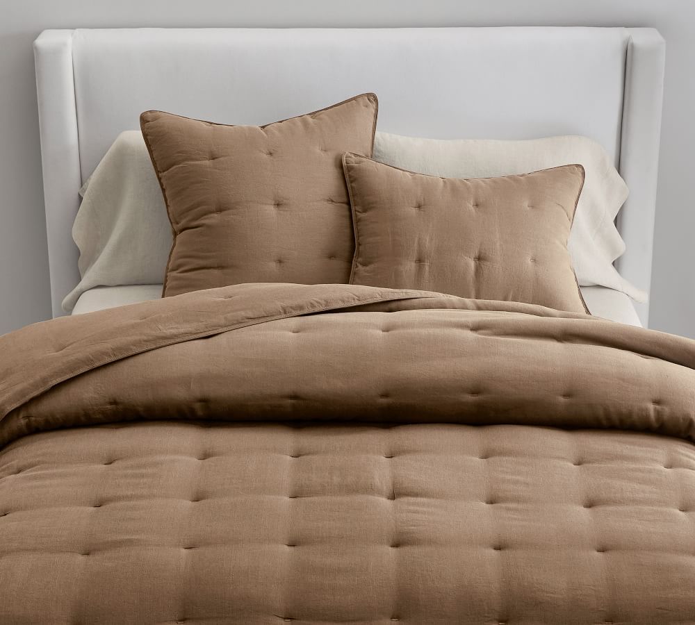 Belgian Flax Linen Comforter Pottery Barn