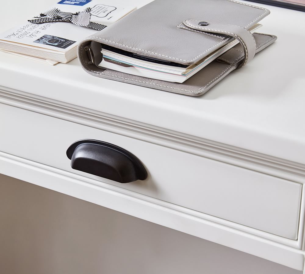 Aubrey 78" Desk with Bookcase & File Pottery Barn