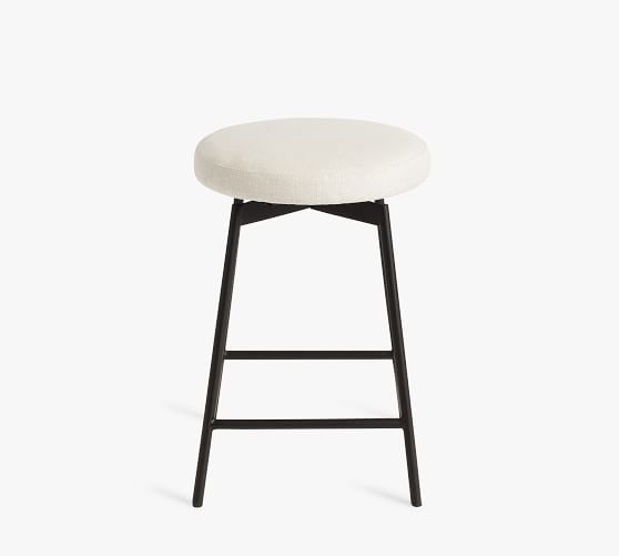 round upholstered bar stools