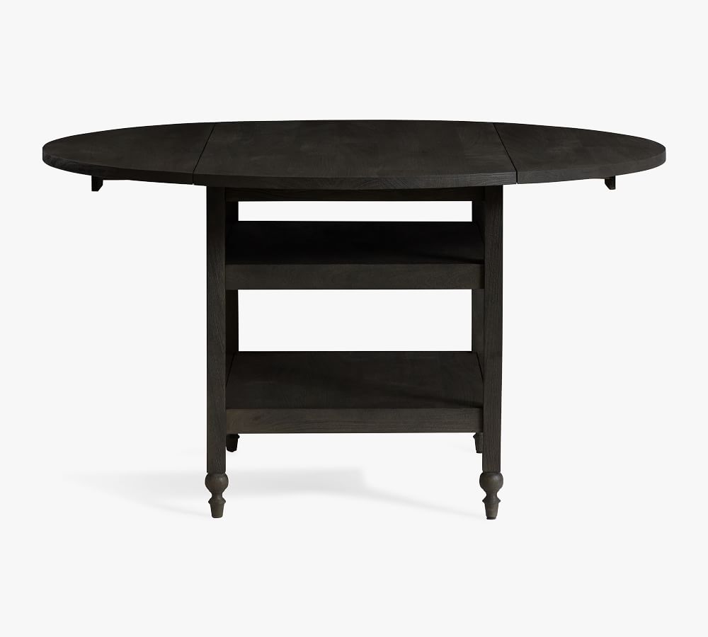 Astoria Round Drop Leaf Dining Table | Pottery Barn