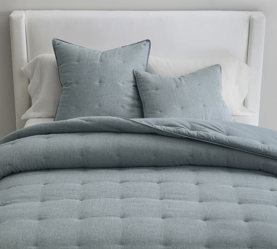 twin linen comforter