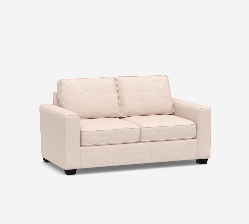 SoMa Fremont Square Arm Fabric Sofa | Pottery Barn