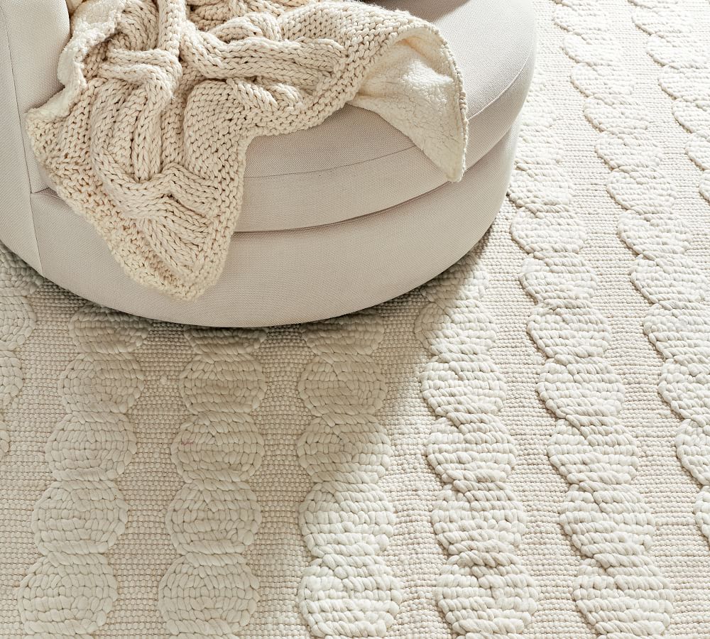 Colossal Knit Sweater Rug | Pottery Barn