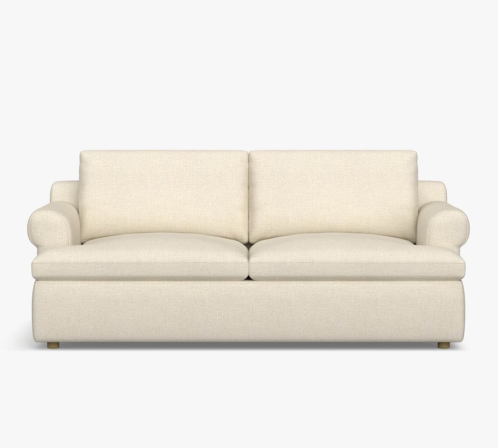Newport Roll Arm Upholstered Sofa Pottery Barn