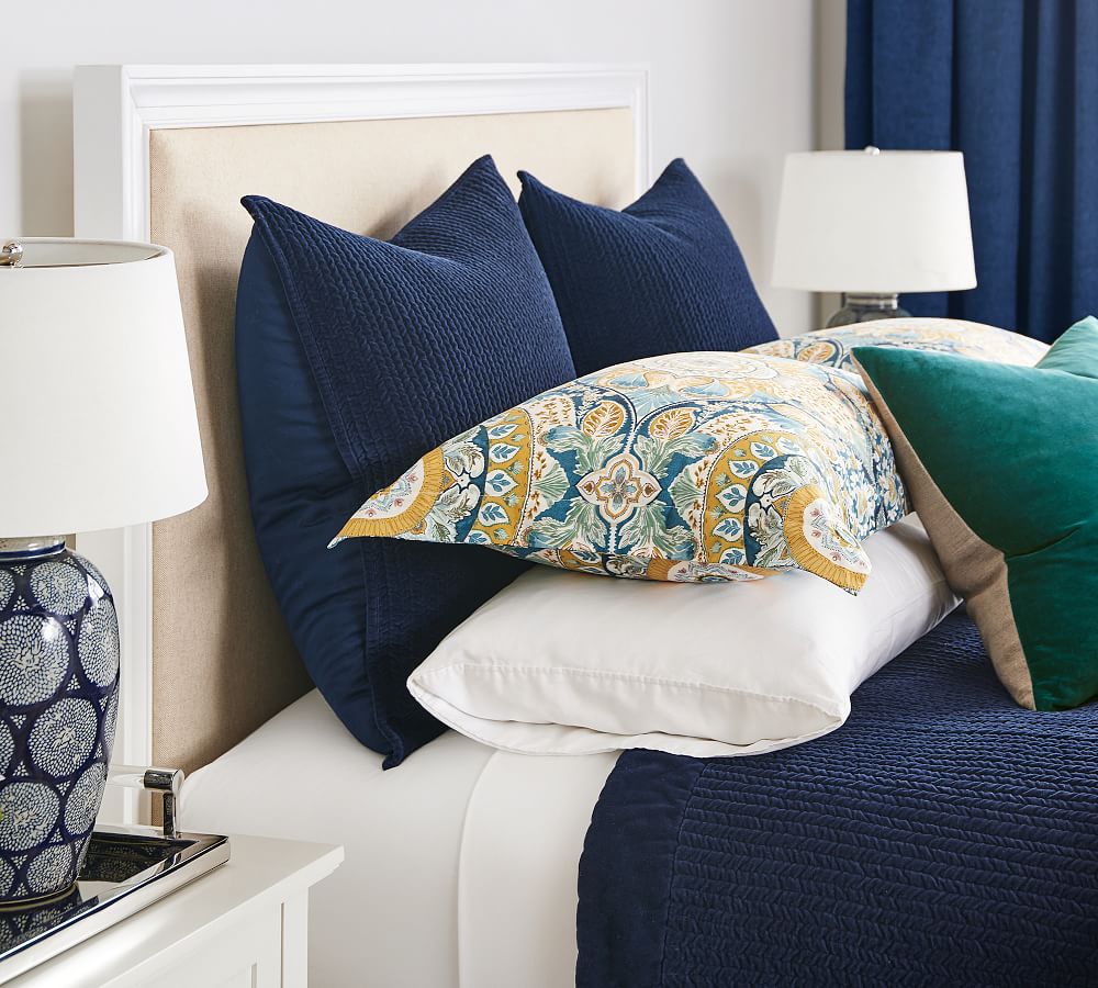 Stratton Storage Platform Bed & Montgomery Headboard with Drawers