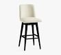 Layton Upholstered Swivel Bar & Counter Stools | Pottery Barn