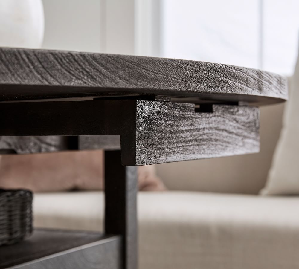 Astoria Round Drop Leaf Dining Table | Pottery Barn