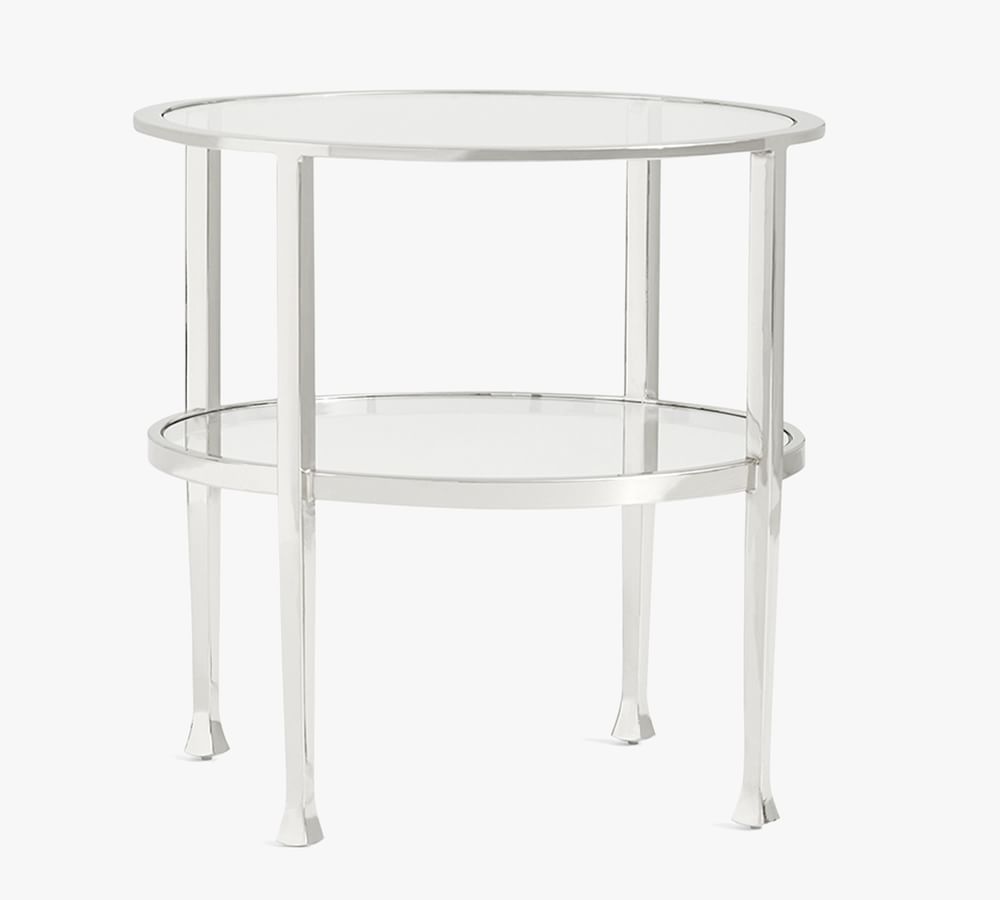 Tanner 24" Round End Table Pottery Barn