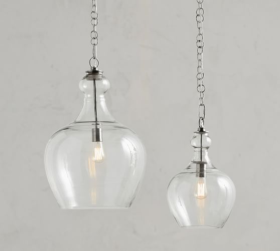 Flynn Recycled Glass Pendant | Pottery Barn