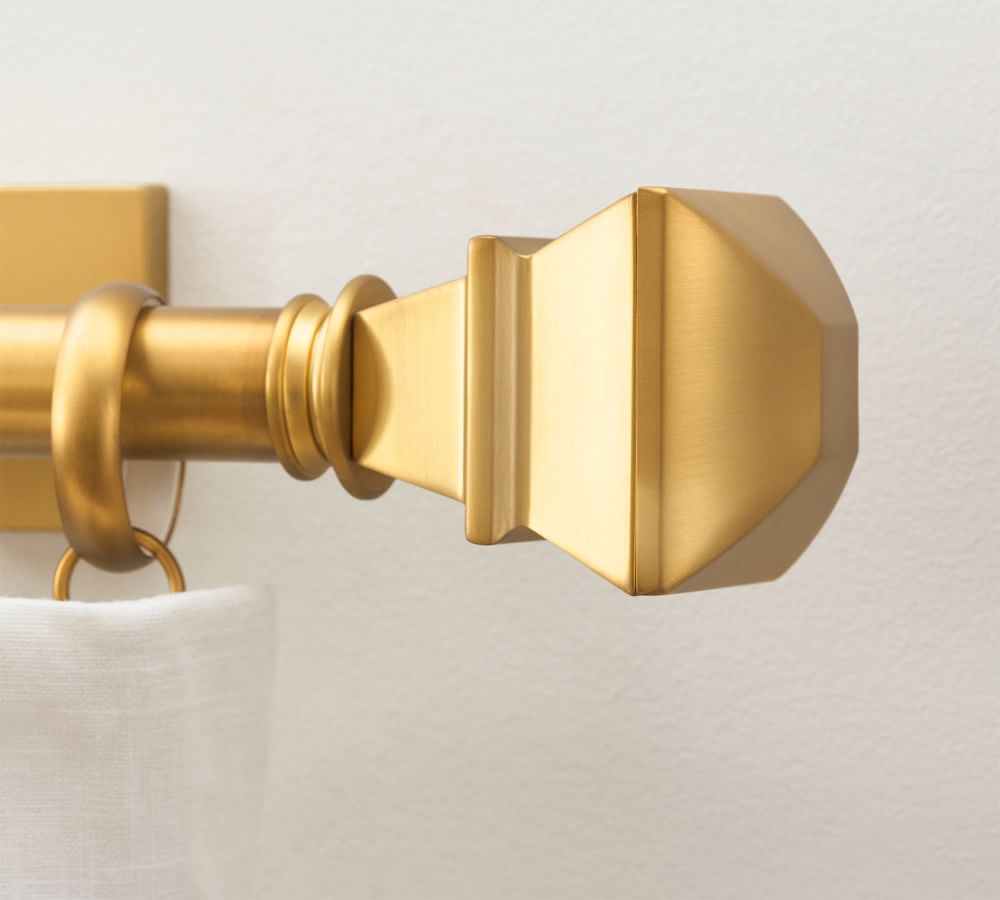 Brass Square Finial Pottery Barn