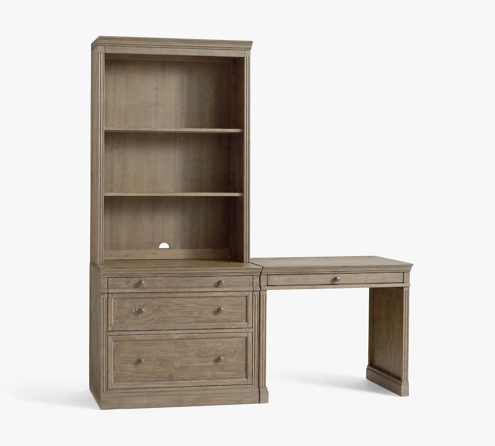 Livingston Desk & Bookcase Set Pottery Barn