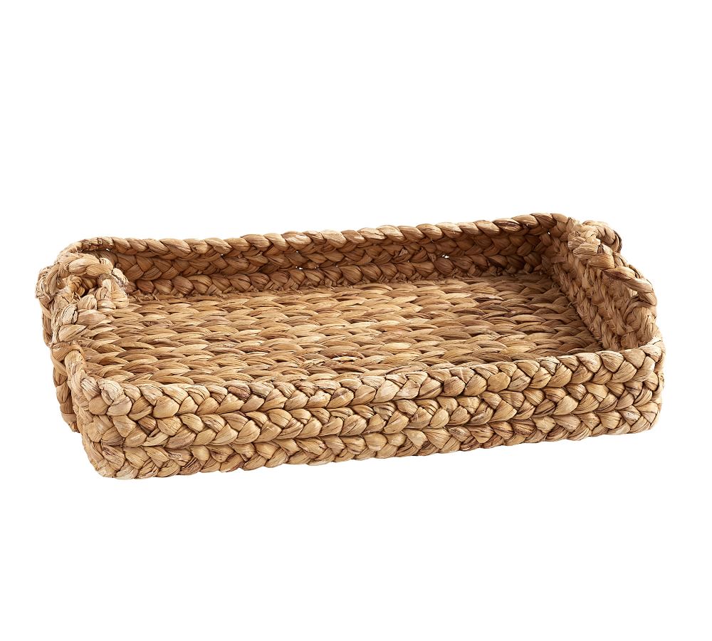 Handwoven Serving Tray Pottery Barn