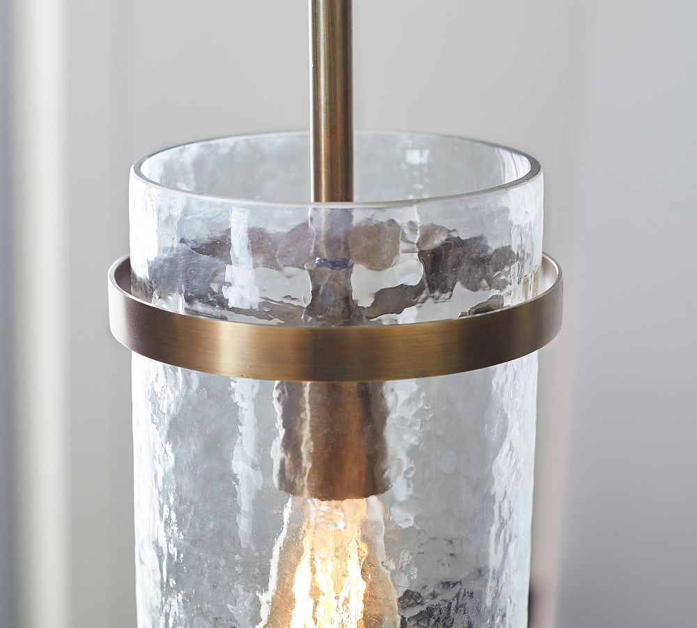 Laurel Glass Pendant Pottery Barn