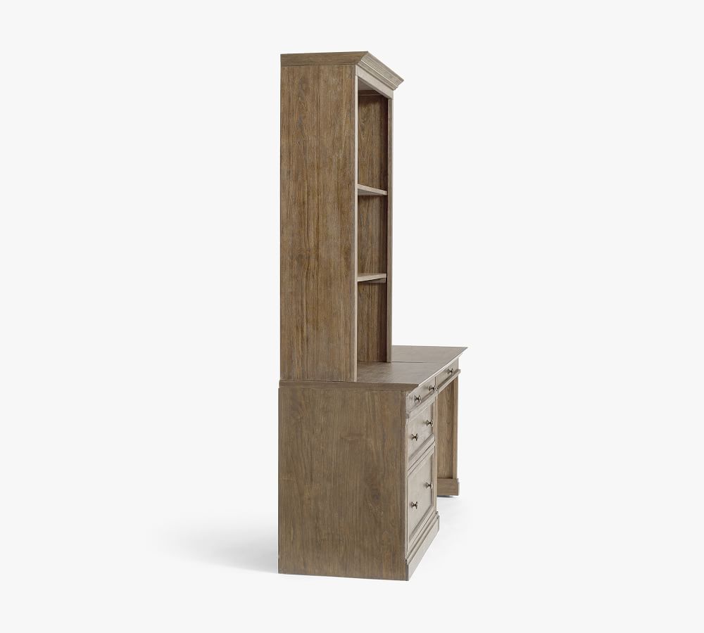 Livingston Desk & Bookcase Set Pottery Barn