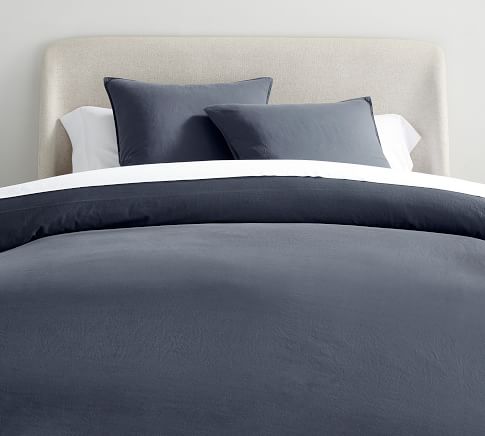 Dream Brushed Organic Cotton Duvet Cover | Pottery Barn