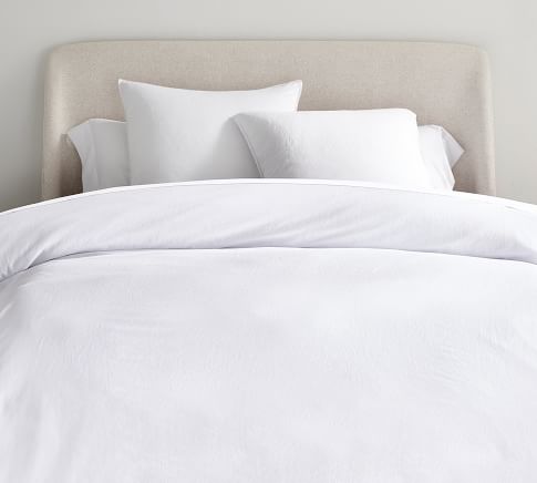 Dream Brushed Organic Cotton Duvet Cover | Pottery Barn