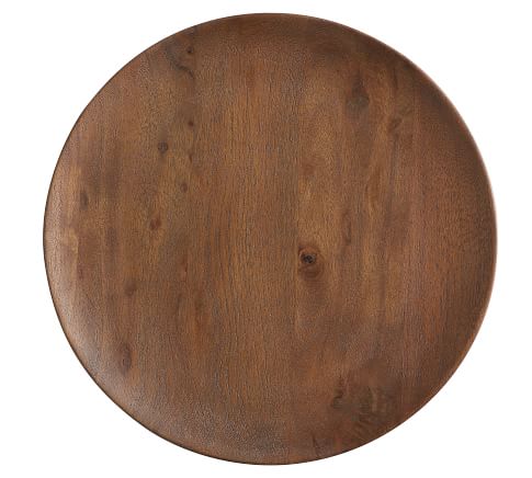 Chateau Acacia Wood Charger Plate, Each - Brown