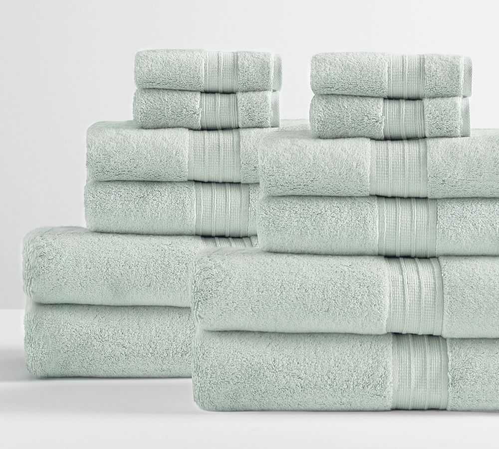 Hydrocotton Organic Towel Bundle - Set of 12 | Pottery Barn