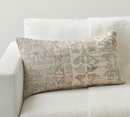 Pottery Barn Pillow cover 16 X 26 butterfly shadow box print lumbar New 