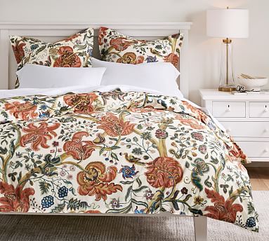 Eleanor Palempore Percale Duvet Cover 