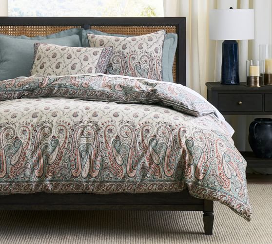 pottery barn paisley quilt