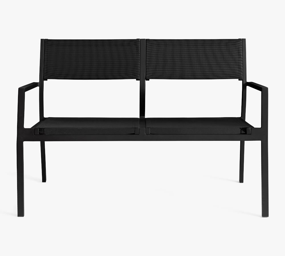 mesh outdoor loveseat