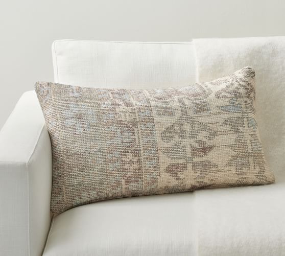 Imported Lumbar Pillow Cover Imported Lumbar Pillow Case Pottery Barn