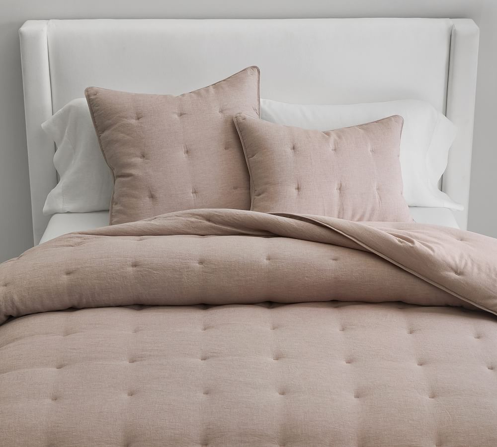 Belgian Flax Linen Comforter Pottery Barn