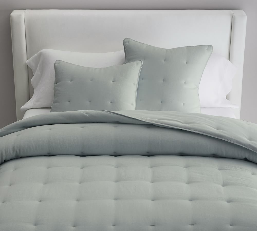 Belgian Flax Linen Comforter Pottery Barn