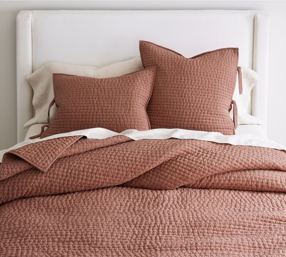 Yarn Dyed Bedding Pottery Barn