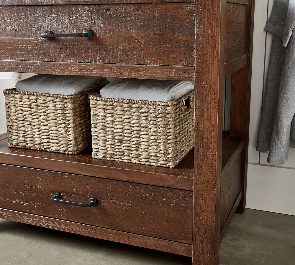 Paulsen 36" Reclaimed Wood Single Sink Vanity Pottery Barn