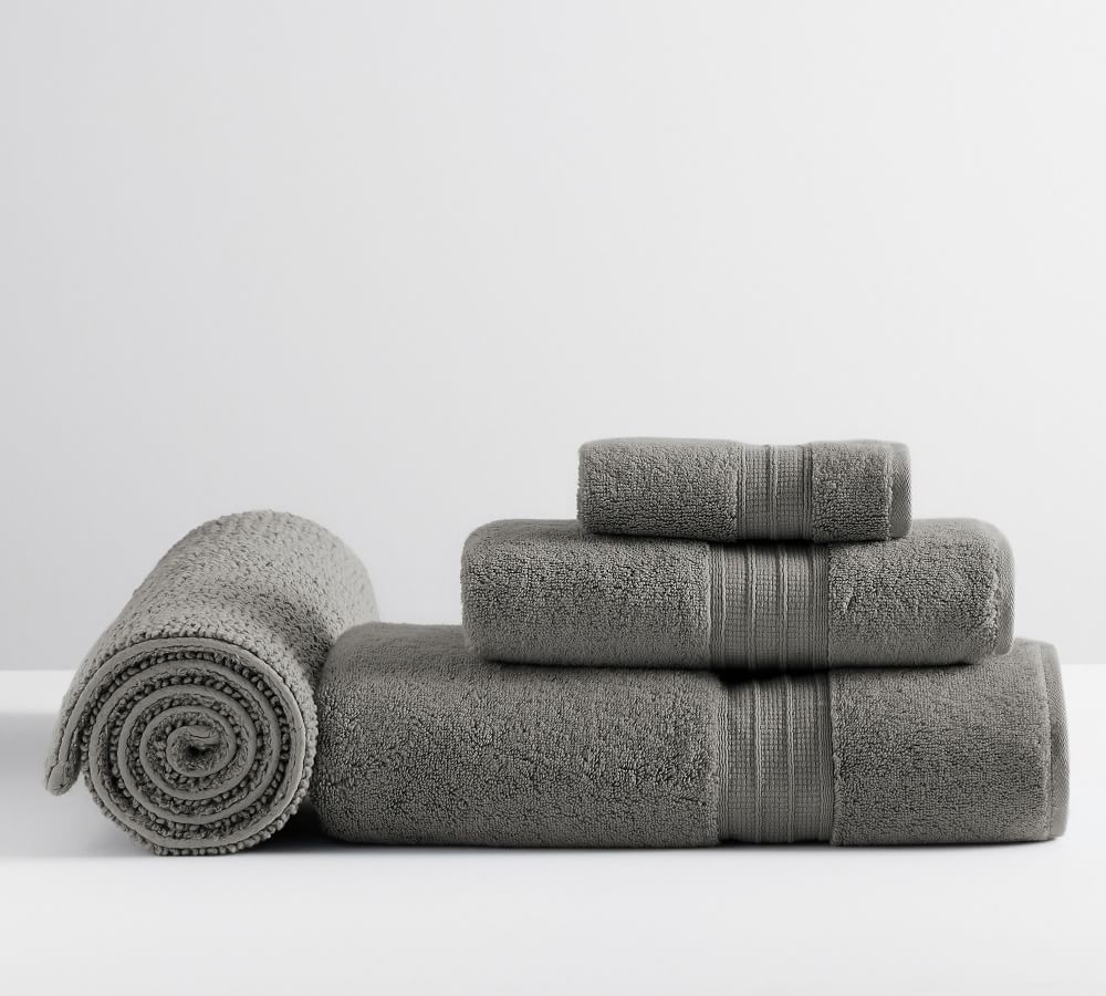 Hydrocotton Organic Towel Bundle With Bath Mat Set of 4 Pottery Barn