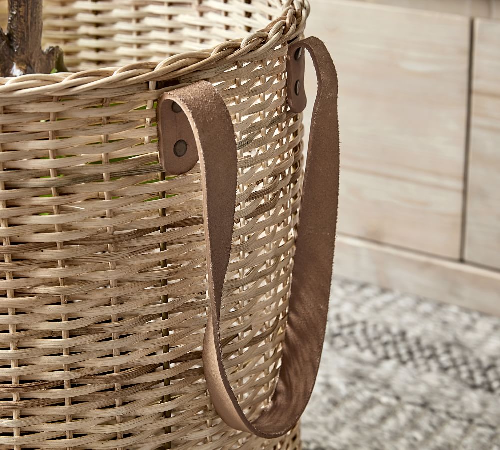 Austin Woven Basket Collection Natural Pottery Barn
