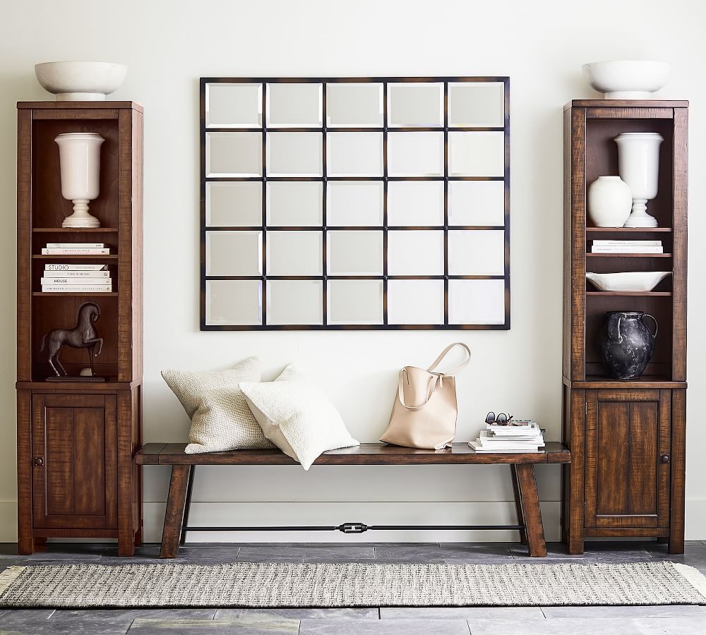 Eagan Large Multipanel Wall Mirror 44" x 55" Pottery Barn