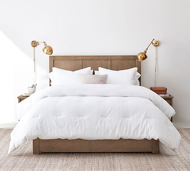 Waffle Weave Textured Comforter 