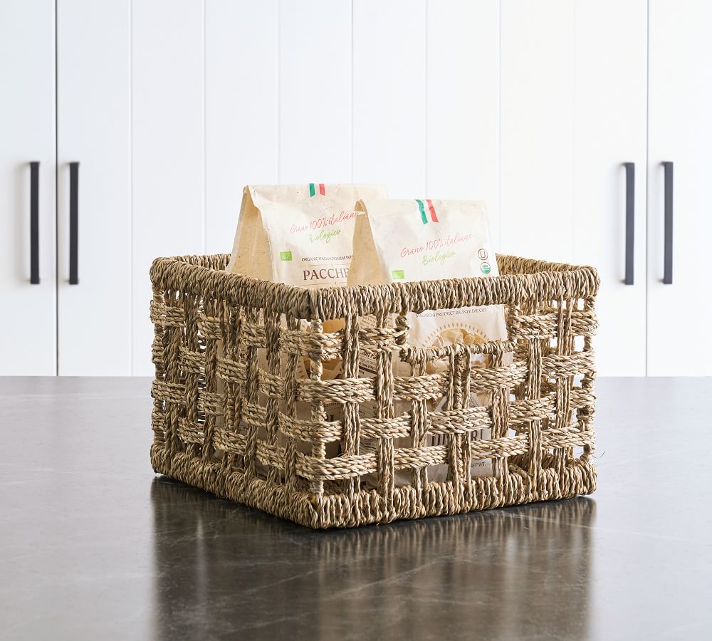 Kelley Woven Utility Baskets | Pottery Barn